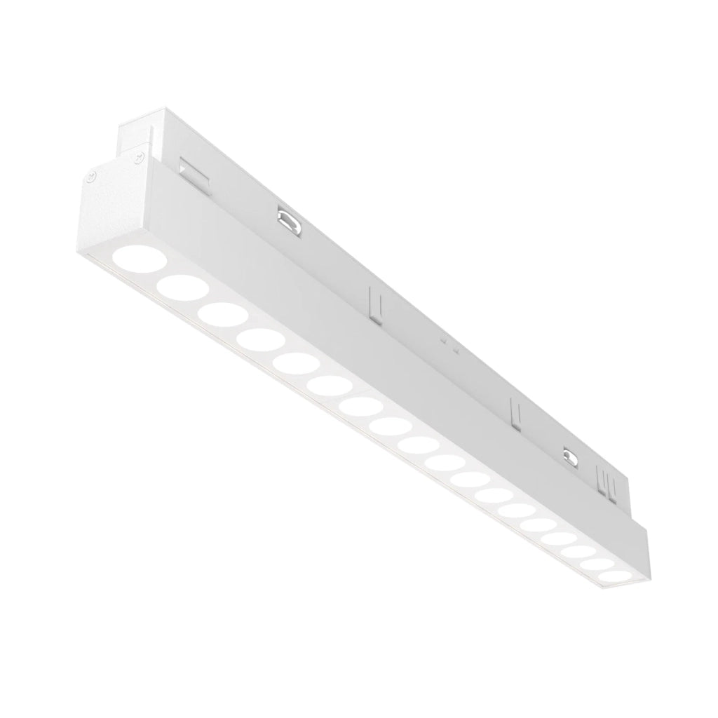 Maytoni Lampada a binario Exility Points 1 luce LED integrato bianco alluminio