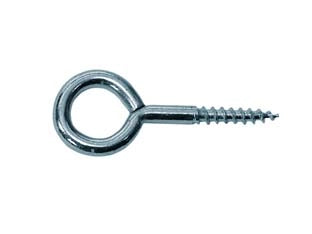 OCCHIOLO CON VITE PER LEGNO- - mm.20x100 - ø mm.4x45 - 200 pezzi PUCCIONI