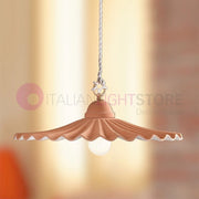 CORTONA Lampadario Sospensione Terracotta Rustico Country