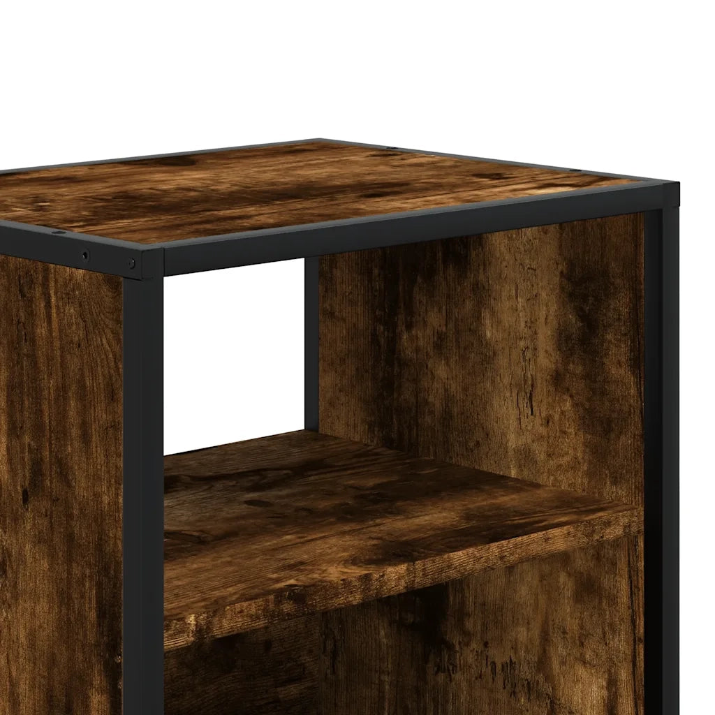 Comodino a Muro Rovere Fumo 40x31x39,5 cm 848748