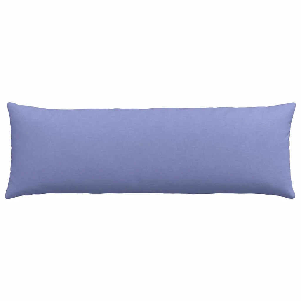 Cuscini da Divano 2 pcs Blu jeans 120 x 40 cm Tessuto 42013796