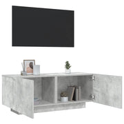 Mobile per TV-Credenza TV-Console TV Grigio Cemento 100x35x40 cm Legno Multistrato 326563