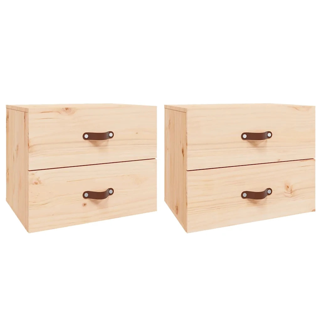 Comodini a Muro 2 pz 50x36x40 cm 820977