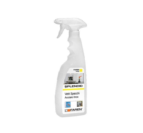 PULITORE VETRI ACCIAI SPLENDID- 750 ml- FAREN- pezzi 1