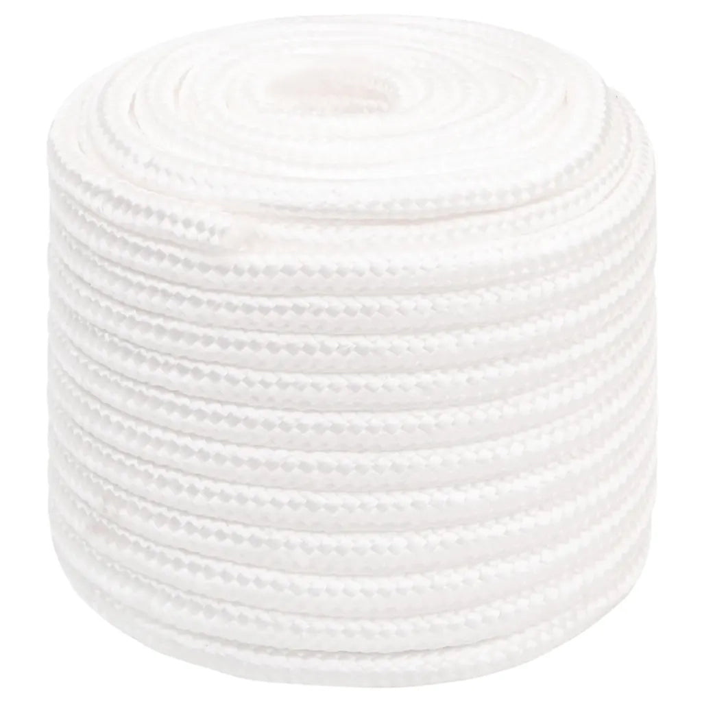 Corda | Fune per barca Completamente Bianca 18 mm 25 m in Polipropilene