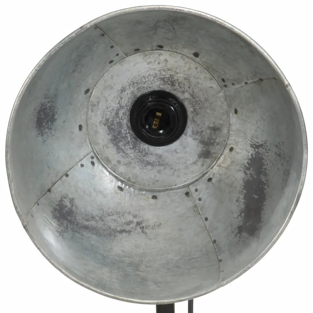 Lampada da Terra 25 W Argento Vintage 30x30x100-150 cm E27 371956