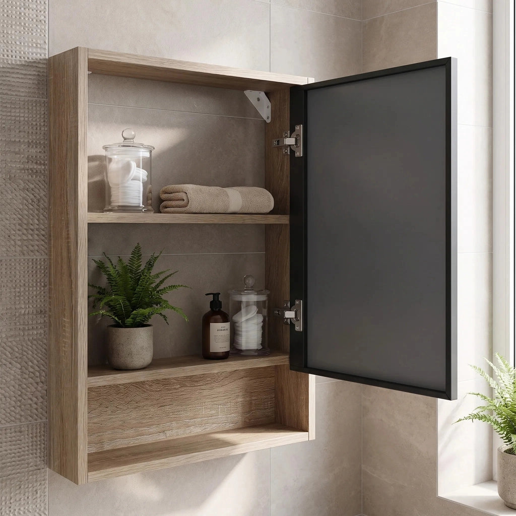 Set Di Mobili Da Bagno Con Lavabo Luno Db68-60 60cm