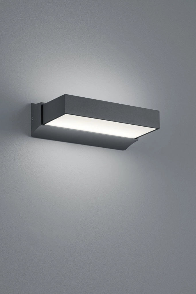 CUANDO APPLIQUE 2 LED ANTRACITE BI-EMISSIONE L. 23 CM  11W · 1x 1400lm, 3000K