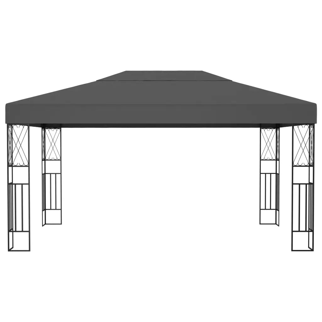 Gazebo | Pergolato 3x4 m Antracite in Tessuto