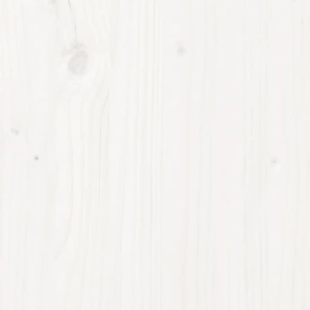 Giroletto Bianco in Legno Massello 140x200 cm