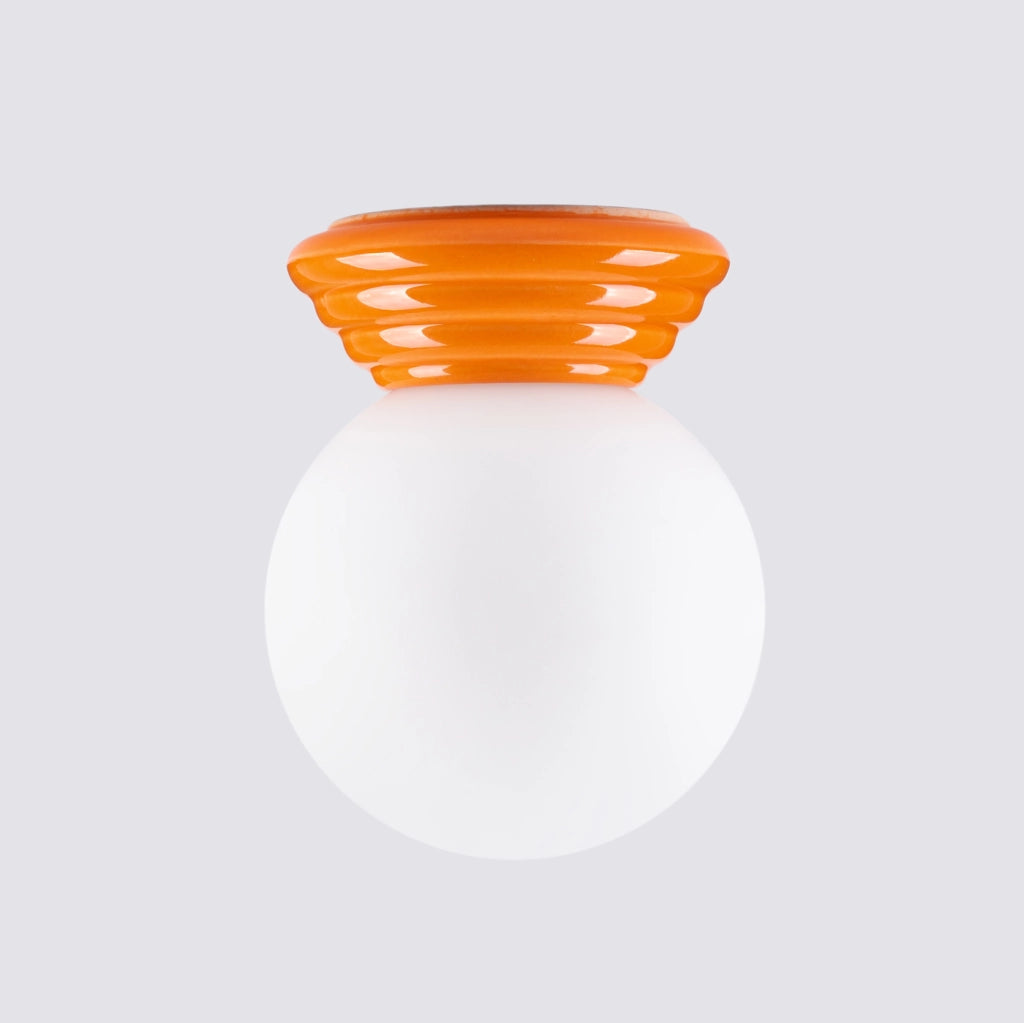 Lampada da soffitto ZORI arancione IP44