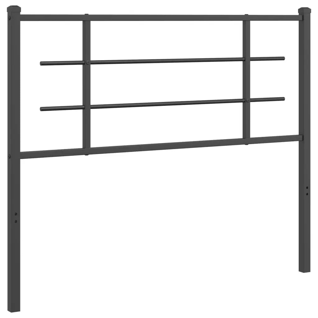 Testiera di Ricambio in Metallo Nero 107 cm 355591