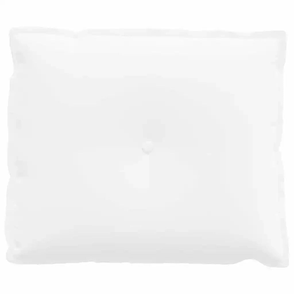 Cuscino per Schiena Bianco 60 x 19 x 50 cm Tessuto 42014669