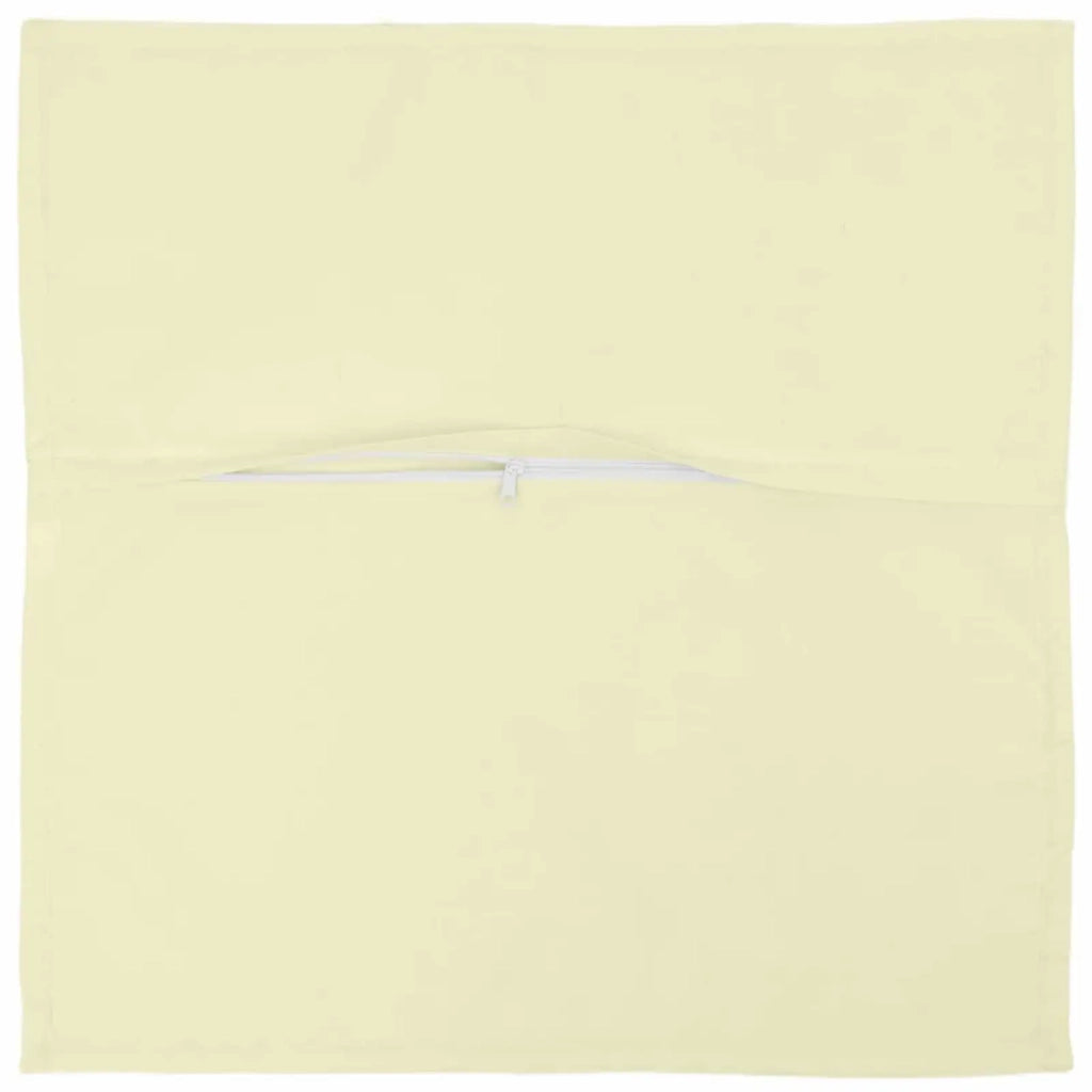 Federa 6 pcs HOUTEN Crema 55 x 55 cm Poliestere 920496