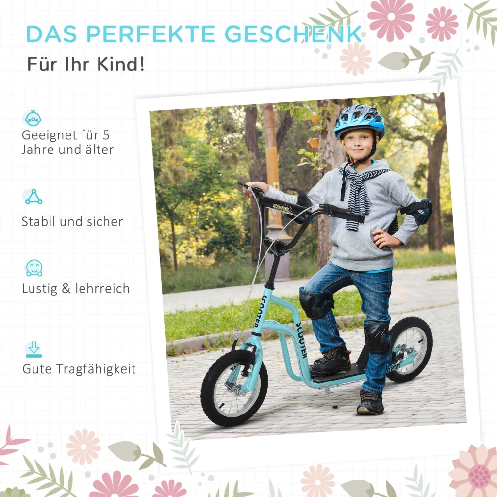 Scooter per Bambini con Freni e Ruote Grandi ¨C Minimal ¨C Blu