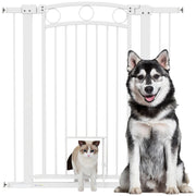 Cancellino per Cani Regolabile ¨C Minimal ¨C Bianco 76-104x106 cm