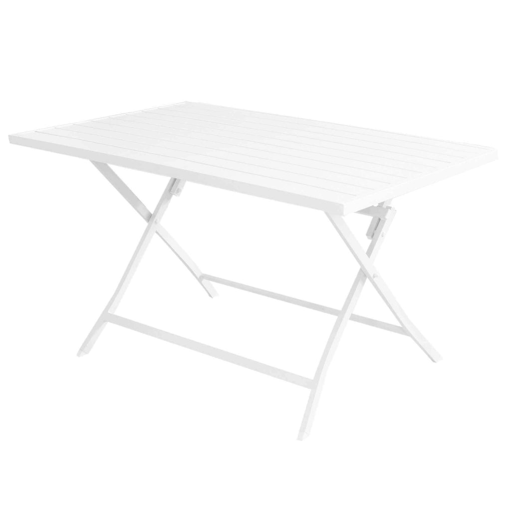 Tavolo da Giardino Pieghevole Salvaspazio 70x130 - DANIEL