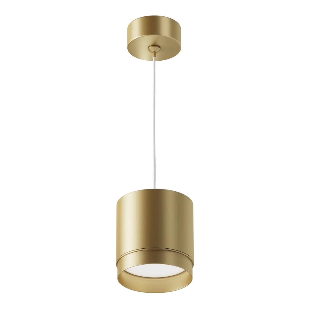 Maytoni Sospensione moderna Polar 1 luce GX53 dimmerabile oro alluminio