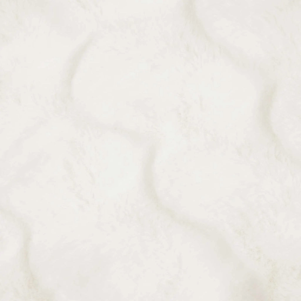 Coperta antiscivolo in sintetica di coniglio Olite 4 pcs Bianco 42021847