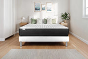 Letto con materasso VITAL SPRING 120 x 200 cm Rete kit Bianco