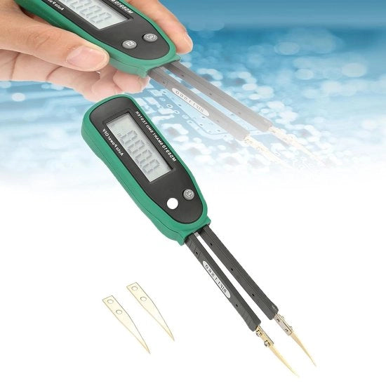 Tester di resistenza e capacitività digitale portatile SMD - MS8910