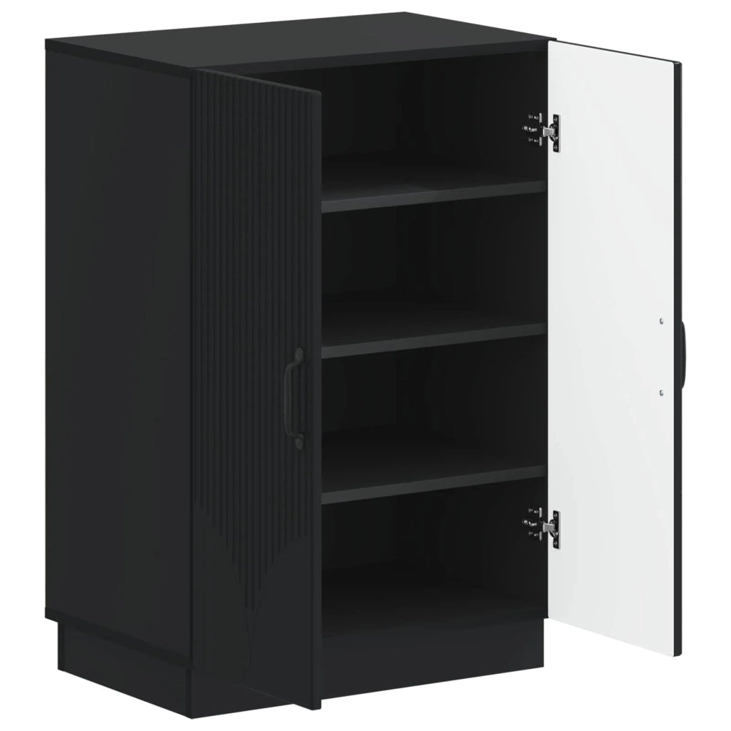 Mobile per scarpe HOORN 59,5 x 39,5 x 87 cm Nero 897306