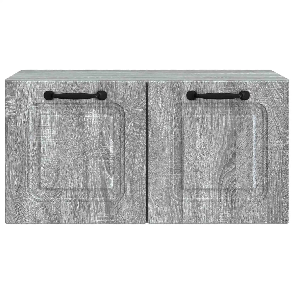 Mobile Porta TV da Muro-Credenza per TV sospesa Grigio Sonoma 59,5 x 31 x 30 cm 700075