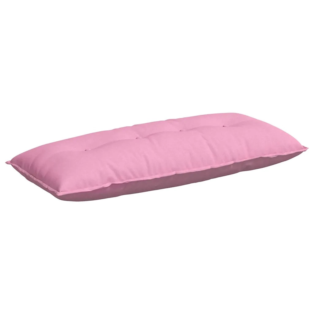 Cuscino per Schiena Rosa 120 x 19 x 50 cm Tessuto 42014802
