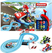 Pista,Mario Kart Psta 2,4 metri con due veicoli ,Carrera,Eta 3+