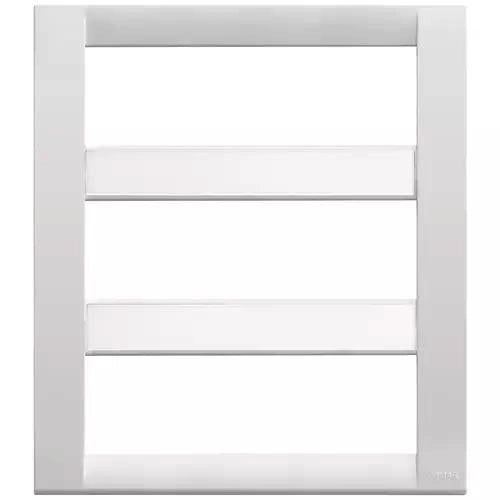 VIMAR IDEA - PLACCA CLASSICA 18M BIANCO BRILLANTE