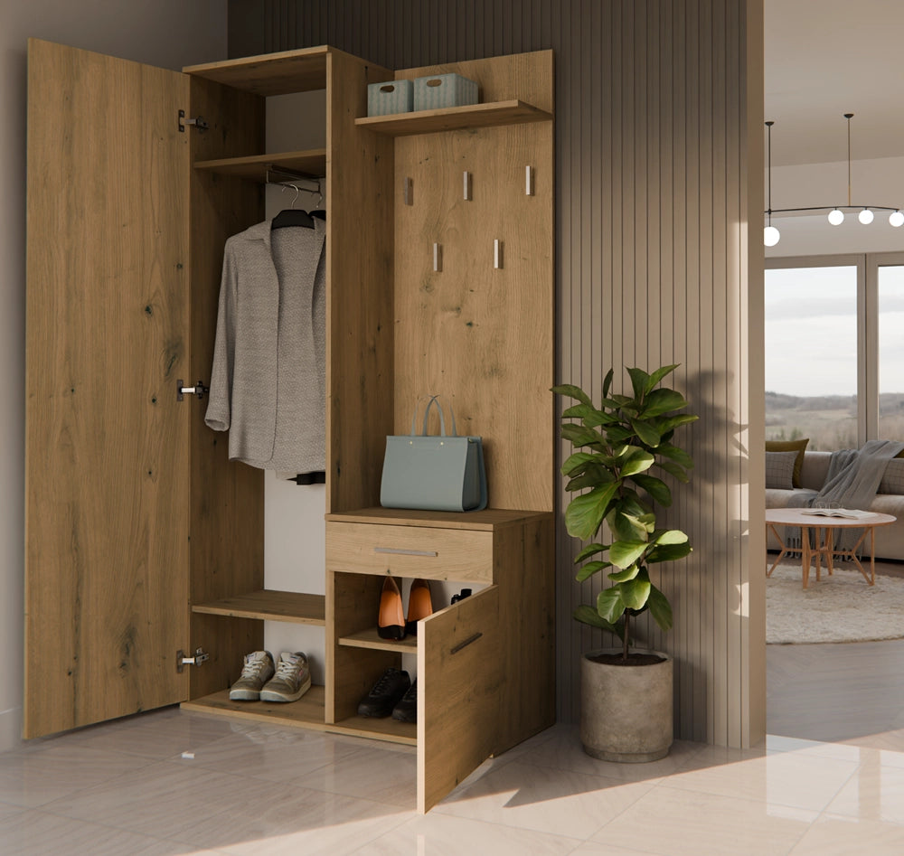 Guardaroba DUO rovere artisan