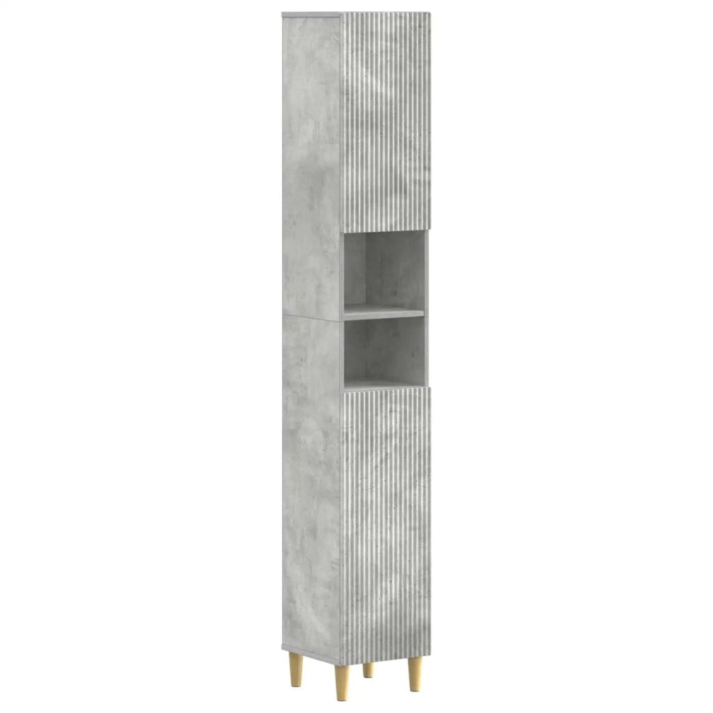 Set di Mobili da Bagno da 4 Pezzi ARNHEM Grigio Cemento 3417930