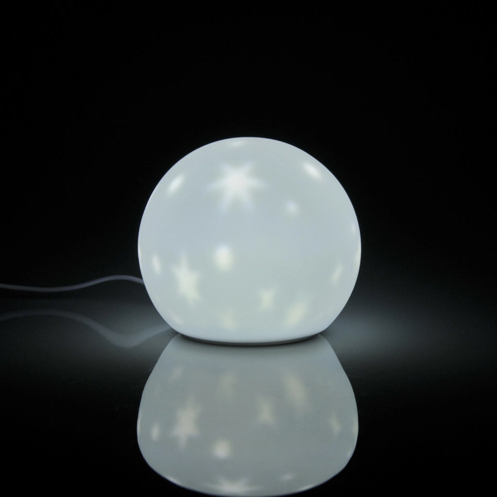 Lampada LED da tavolo Moon silicone USB Polux 312983