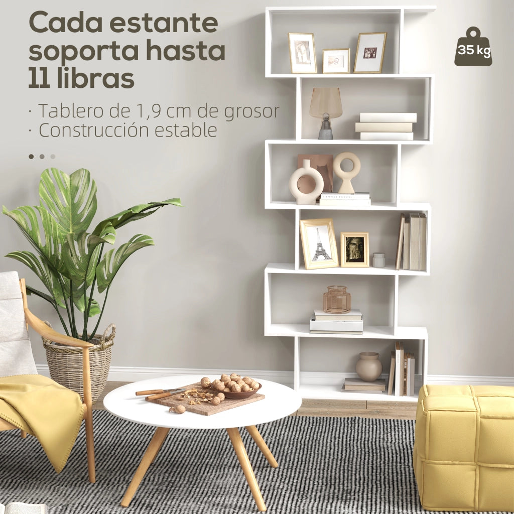Libreria Moderna ¨C Minimal ¨C 80x23x192 Bianco