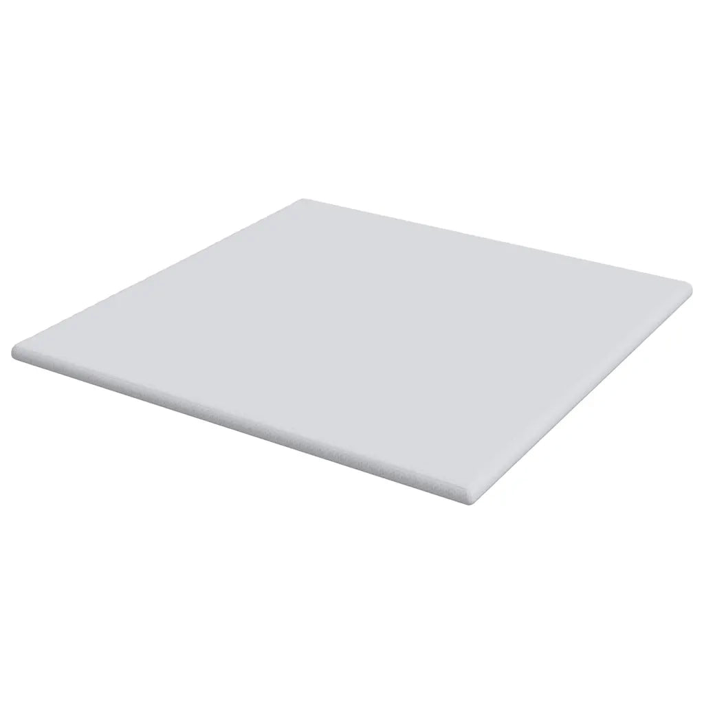 Topper per materasso Bianco 200 x 200 cm Tessuto Jacquard 4106197