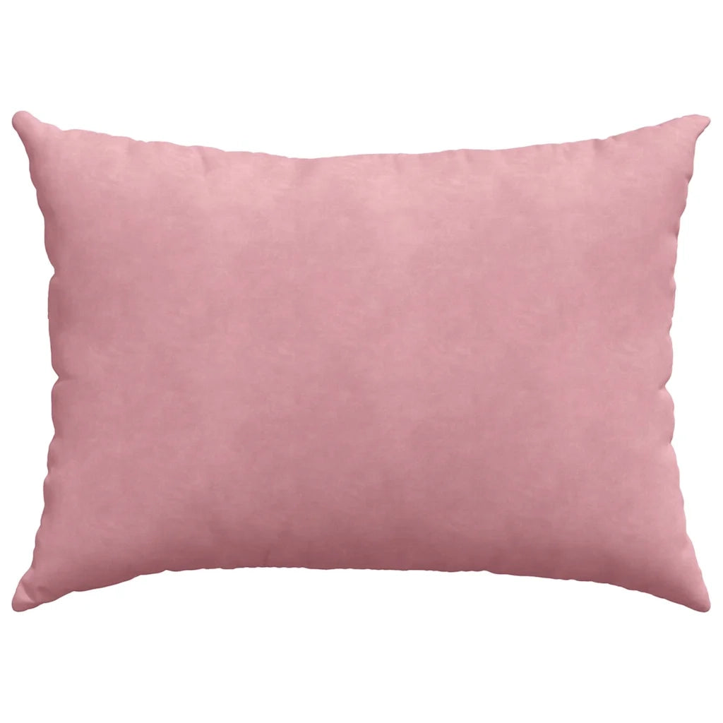 Cuscini da Divano 2 pcs Rosa 70 x 50 cm Tessuto in Cords 42013760