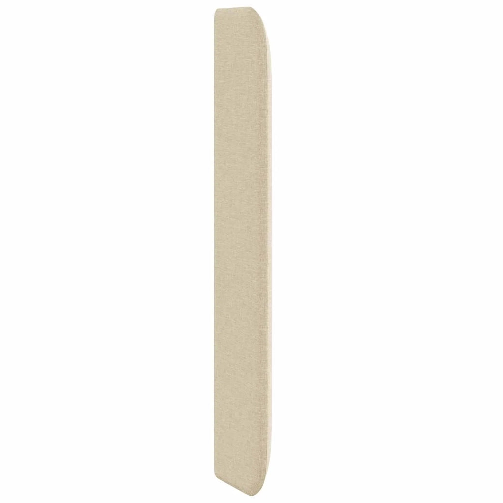 Orecchia della Testata Crema 80 x 16 x 4 cm Tessuto CFW4209721