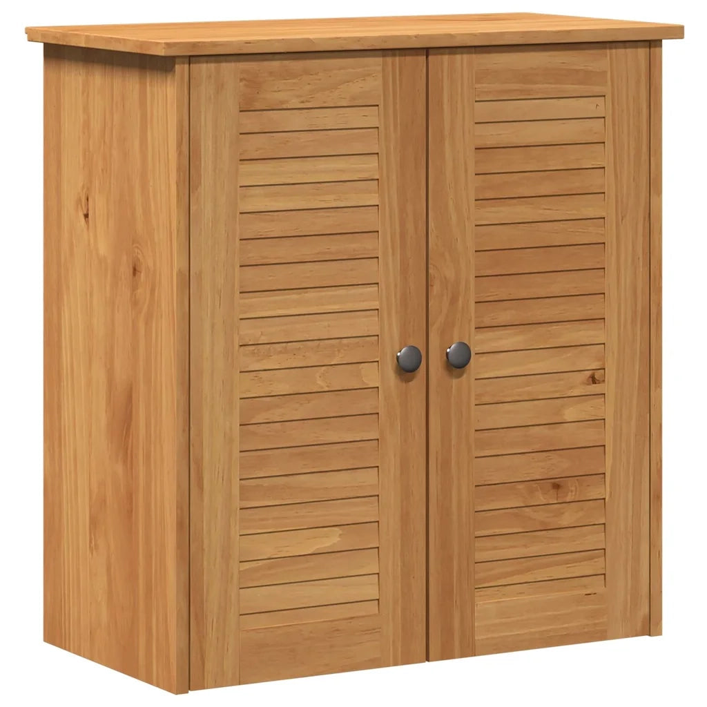 Set di mobili per il bagno VIGO 2 pcs Marrone e Marrone Miele 3328541