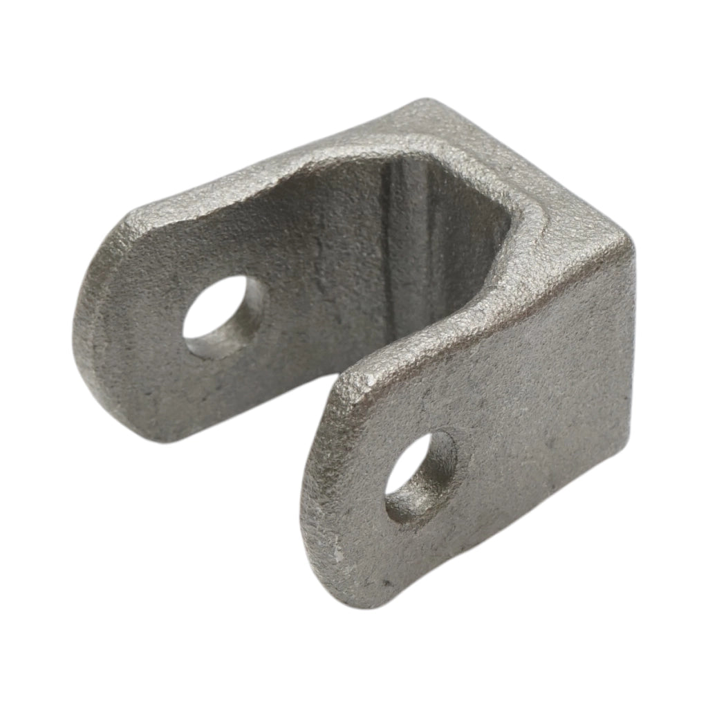 Forcella di montaggio per cerniera rimorchio auto 41x34x30mm