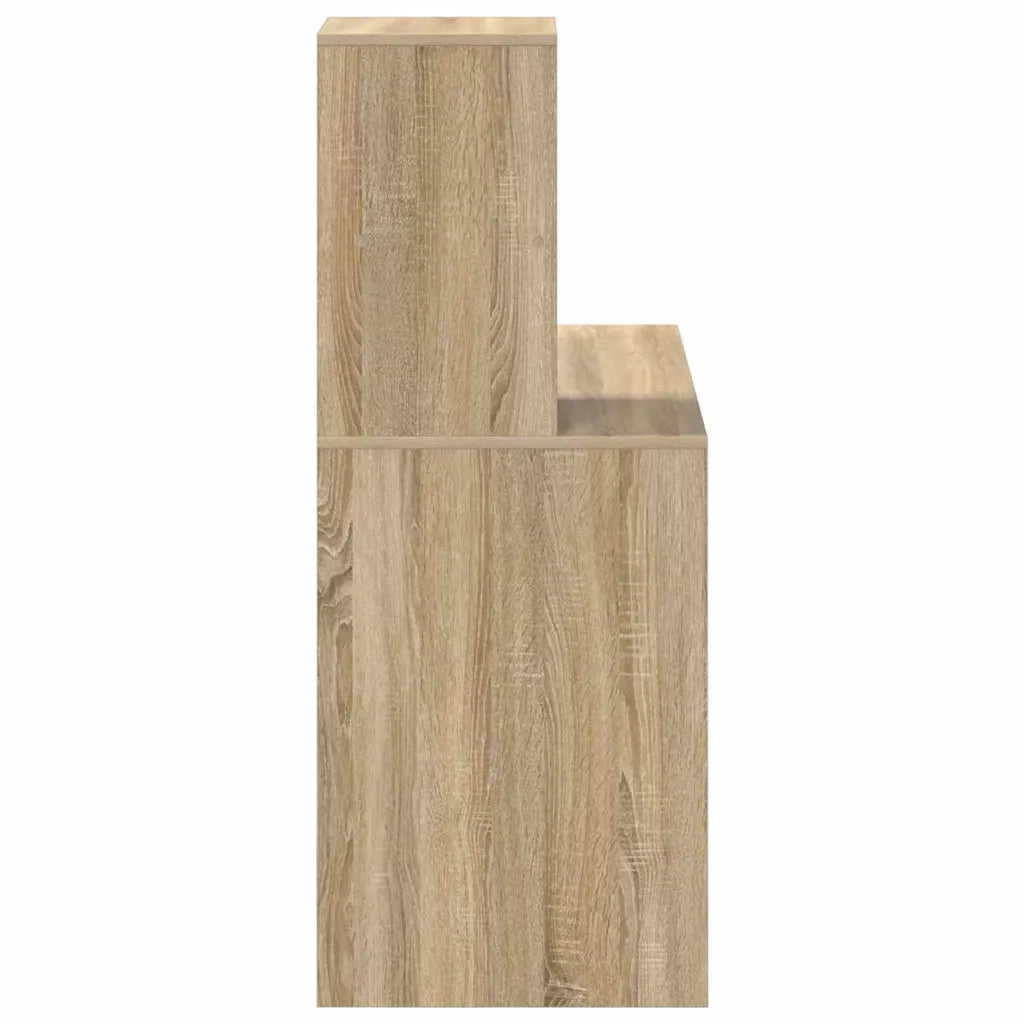 Scrivania | Tavolo da Ufficio rovere sonoma 102 x 50 x 124 cm Legno multistrato