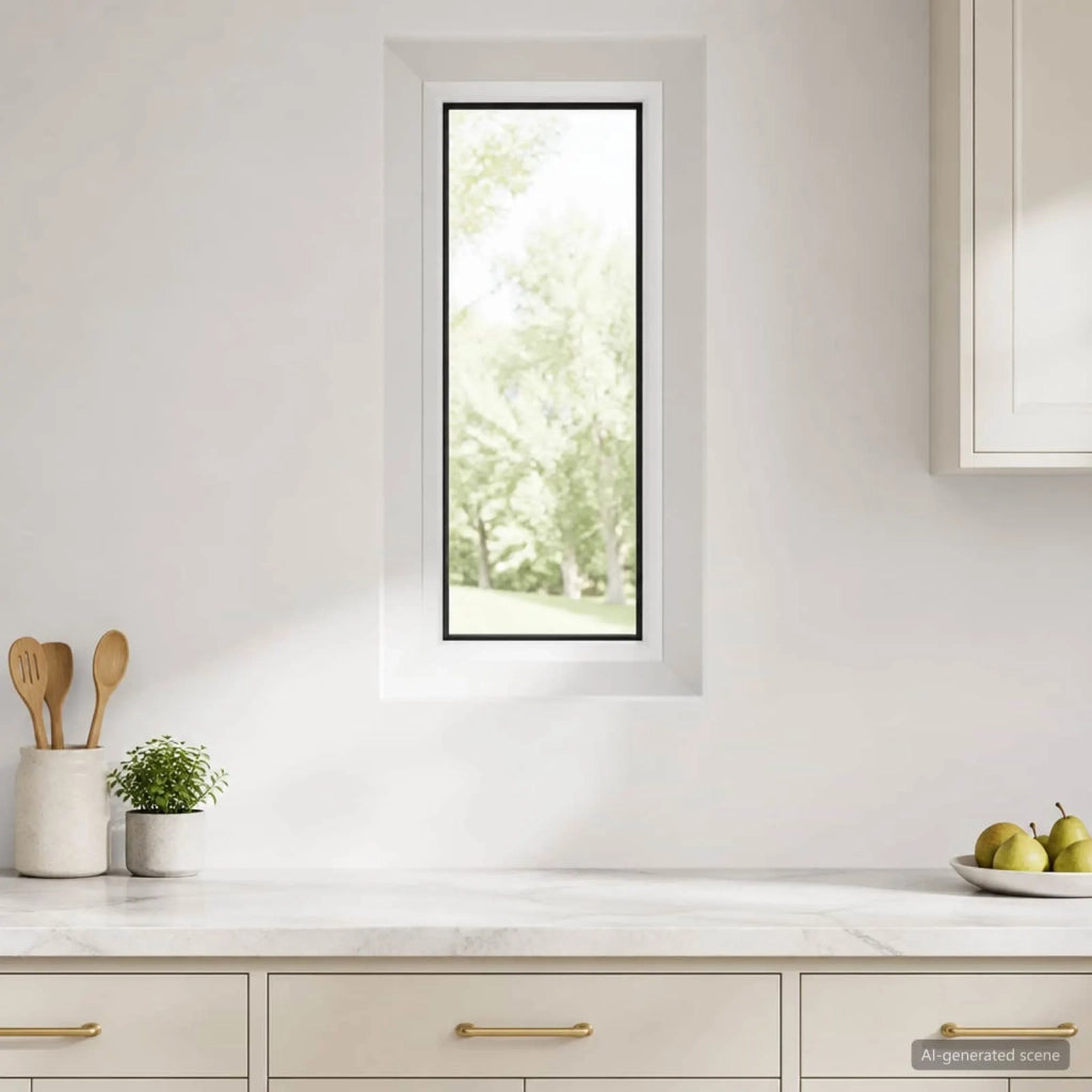Finestra Cantina RISOR 35 x 60 cm PVC e Vetro 42048001