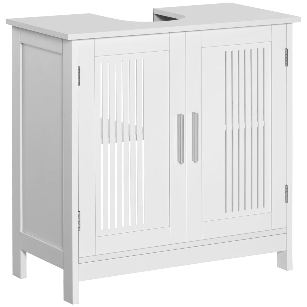 Mobile Sottolavabo Bagno ¨C Minimal ¨C 60x30x60 cm Bianco MDF