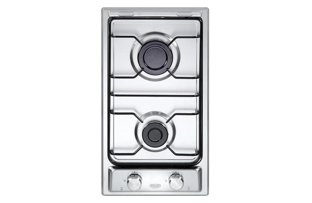 De’Longhi I 23 D piano cottura Acciaio inossidabile Da incasso 30 cm Gas 2 Fornello(i)