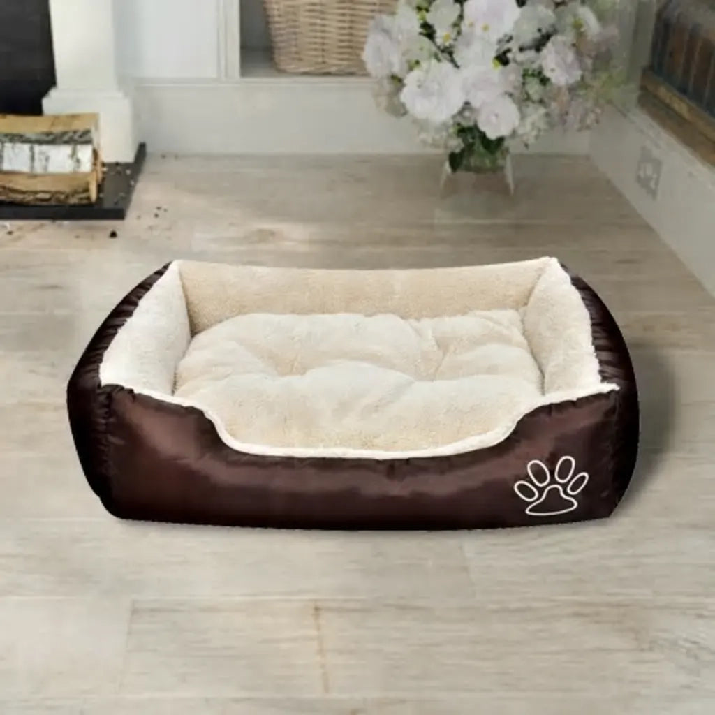 Letto Caldo per Cani con Cuscino Imbottito S CFW3689783