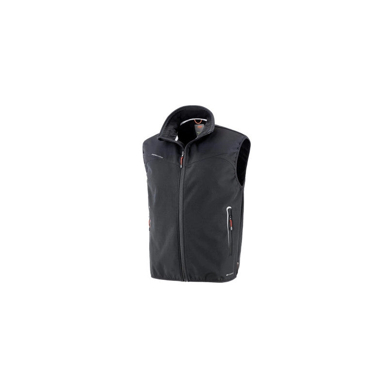 Gilet Jackson softshell nero taglia XL – micropile e visibilità lavoro outdoor