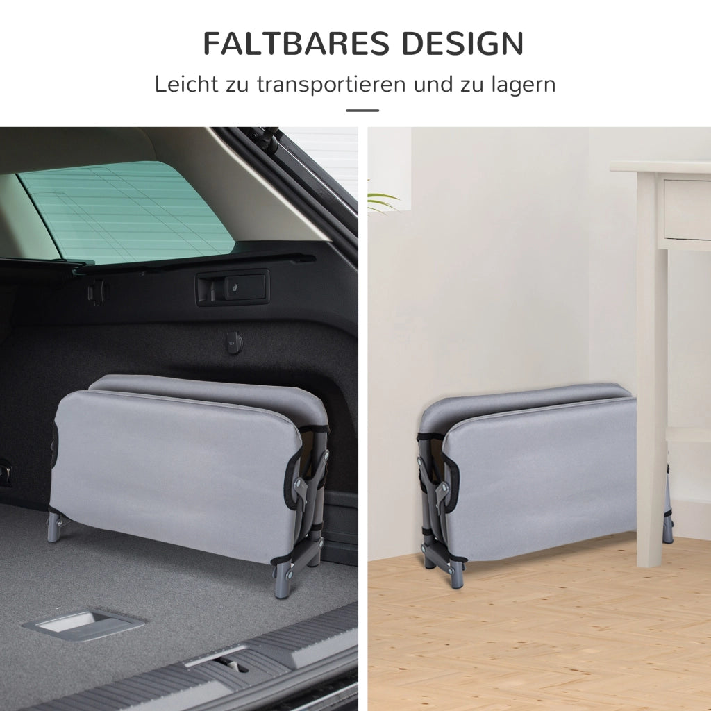 Letto per cani esterno pieghevole ¨C Minimal ¨C 59x46x15 cm grigio metallo