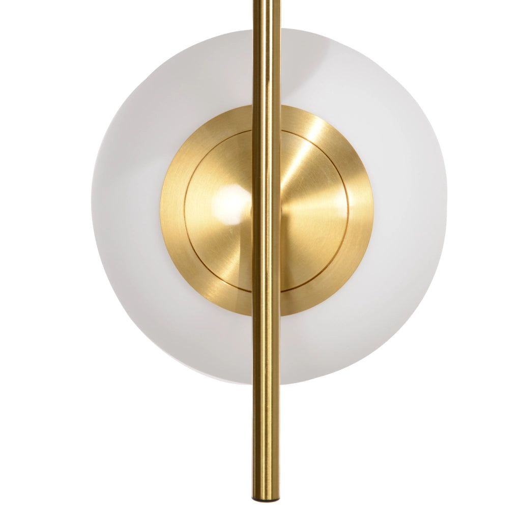 Lampadario a sospensione ¨C zephmum ¨C testa doppia regolabile, colore oro