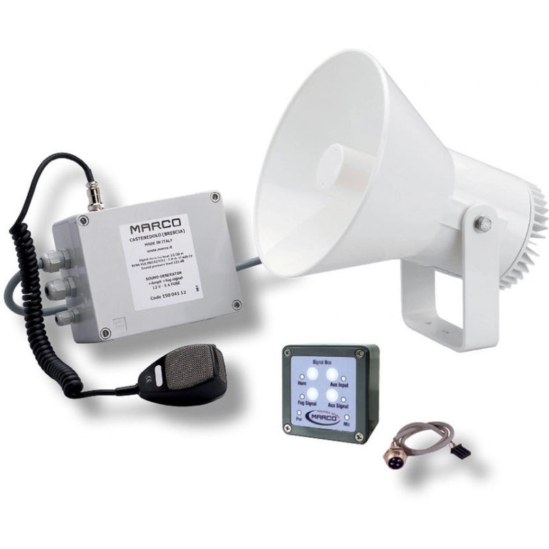 TROMBA ELETT. RINA 12/20MT. 24V IMO APPROVED MARINE HORNS 24v. 1,5A