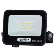 Trade Shop - Faro Proiettore Smd Led Floodlight 10 W Slim Ip65 Nero Luce 3000k 4000k 6500k Ek05-10w-n - -bianco Freddo      -