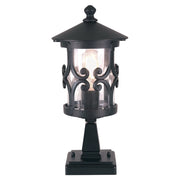 Lampada da giardino Hereford 34cm E27 nera Elstead